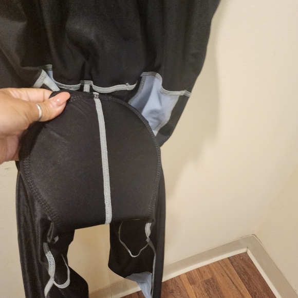 Nexwears Men's Black and gray Cicling Bib tight active Performance size Large - Picture 4 of 11